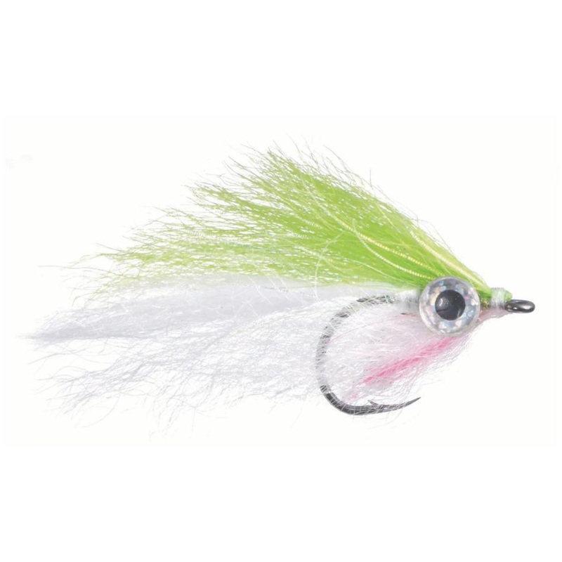 Cowen’s Baitfish – Chartreuse/White – Size 1/0