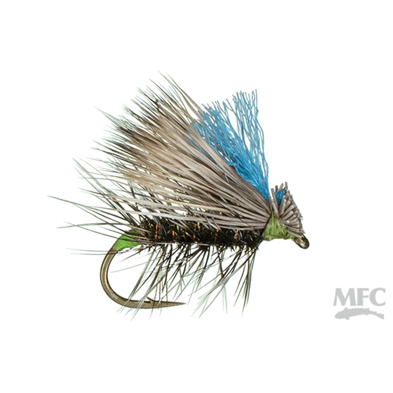 Hot Spot Elk Hair Caddis – Peacock – Size 16