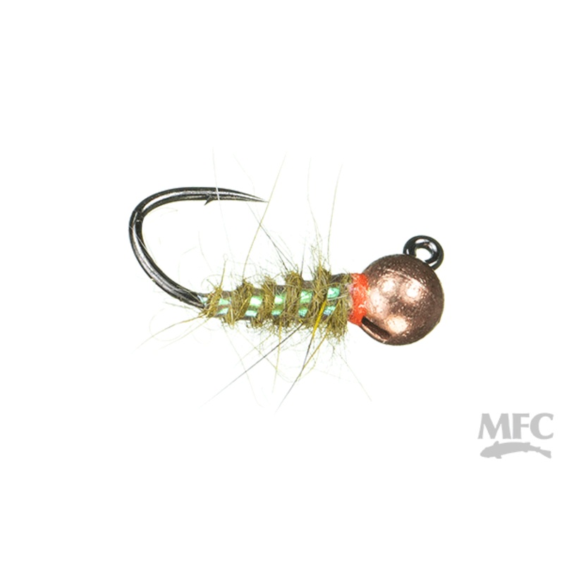 Jig Sexy Walt’s Worm – Olive/Copper Bead