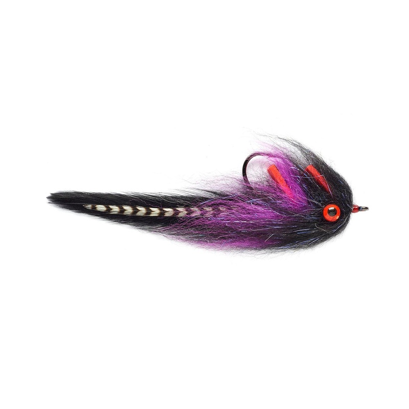 Sandbar Mullet – Black/Purple – Size 1/0