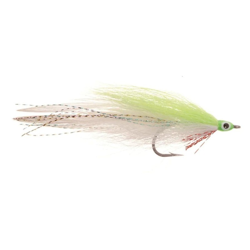 Umpqua Deceiver – Chartreuse/White