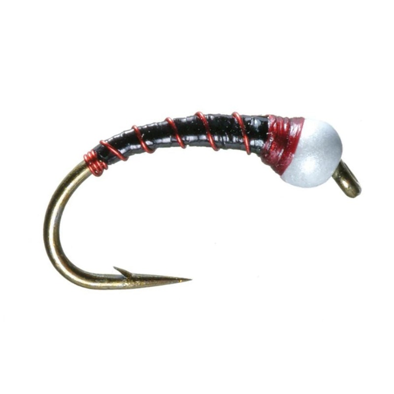 Chironomid Pupa – Black/Red – Size 14
