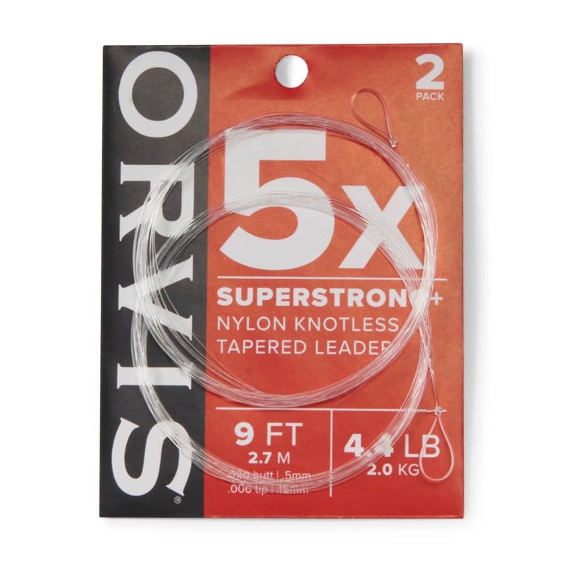 Orvis Super Strong Plus 7.5′ Leaders (2 Pack)