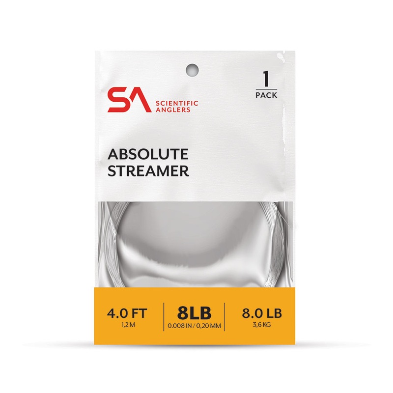 Scientific Anglers Absolute Streamer 4′ Leader