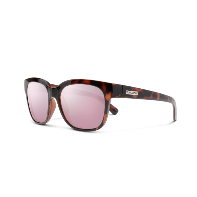 Suncloud Affect Tortoise / Polarized Pink Gold Mirror