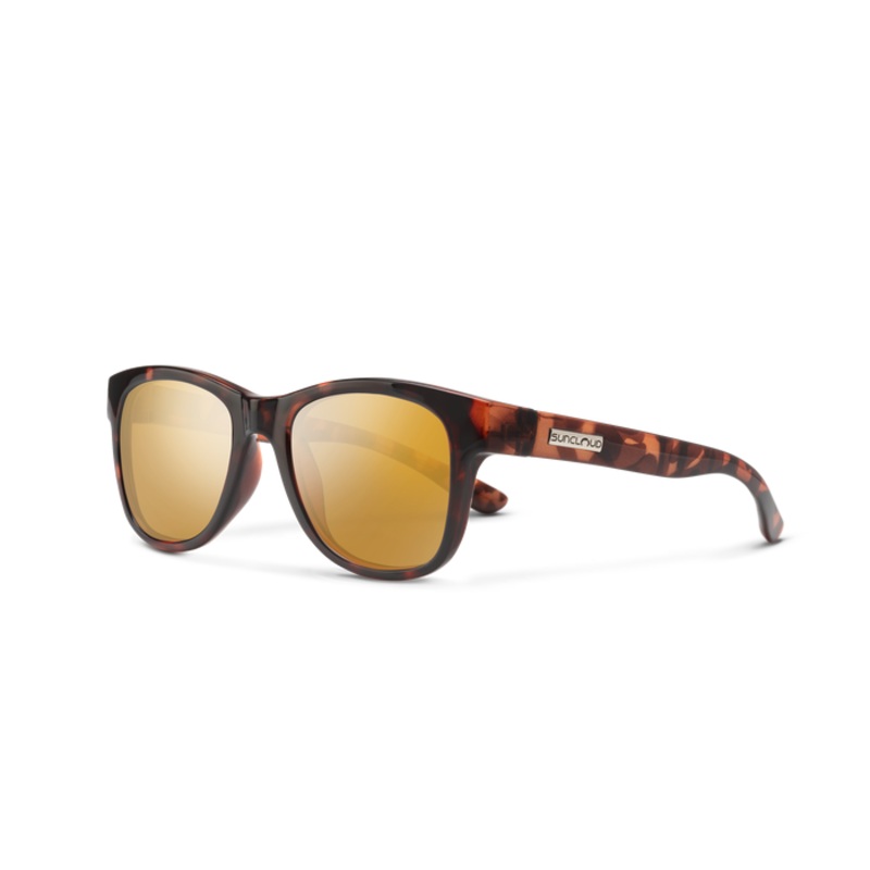 Suncloud Leeway Tortoise / Polarized Sienna Mirror