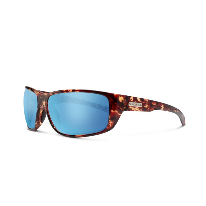 Suncloud Milestone Tortoise / Polarized Aqua Mirror