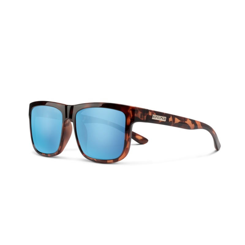 Suncloud Quiver Tortoise / Polarized Aqua Mirror