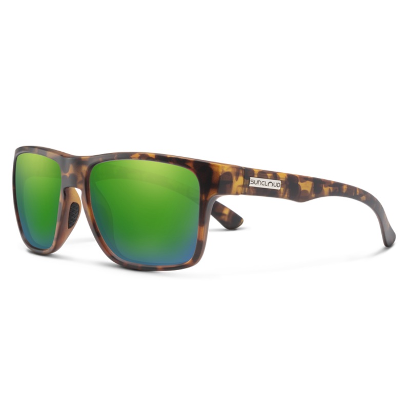 Suncloud Rambler Matte Tortoise / Polar Green Mirror