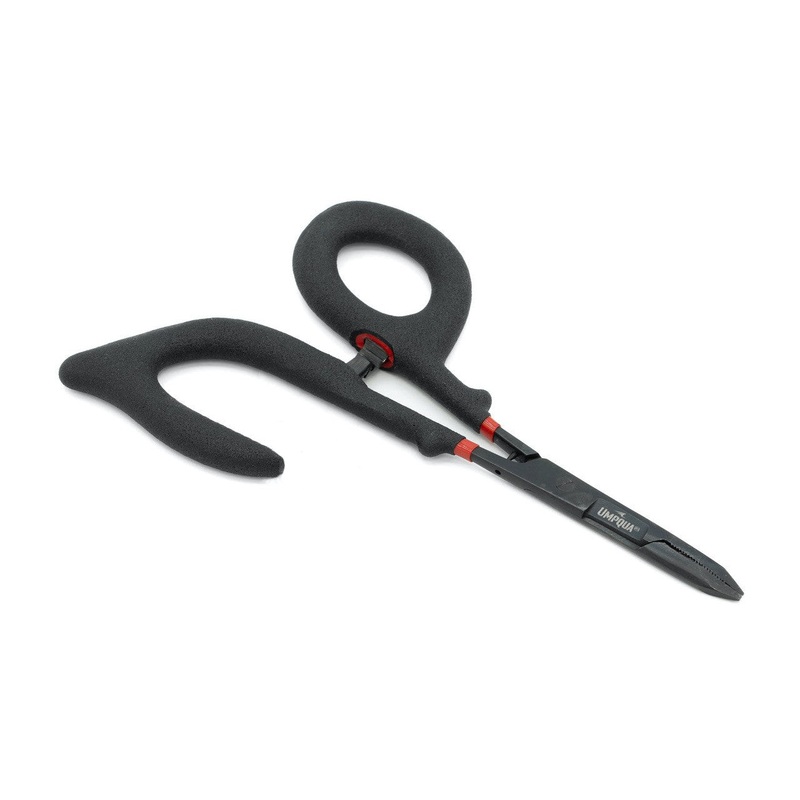 Umpqua River Grip PS Scissor Clamp Open 6 – Black