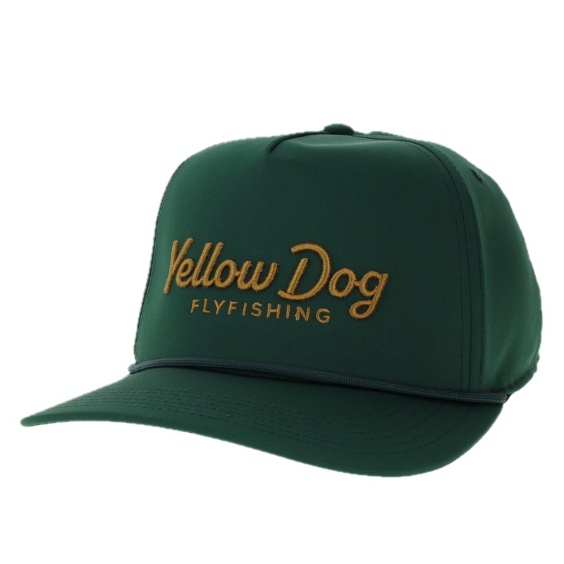 Yellow Dog Legacy Caddy Hat – Dark Green