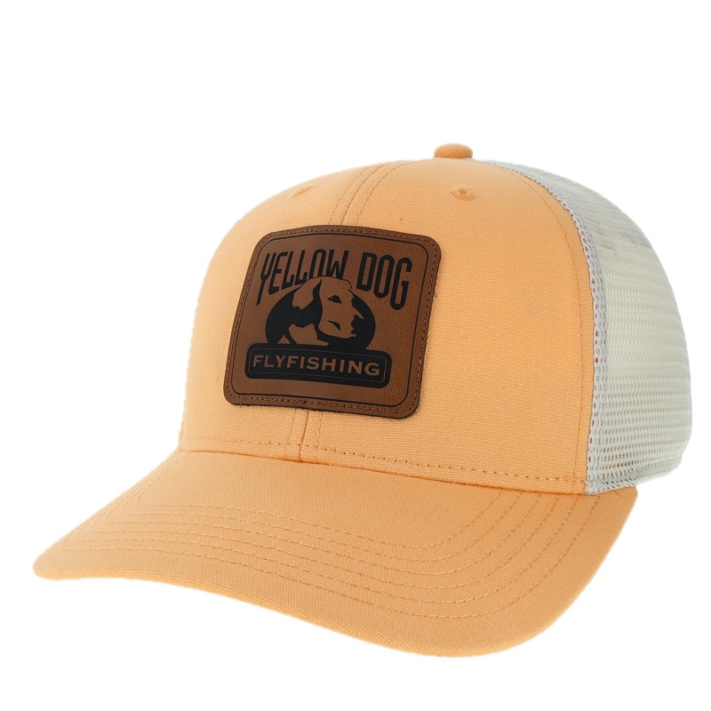 Yellow Dog Trucker Hat – Peach Stone