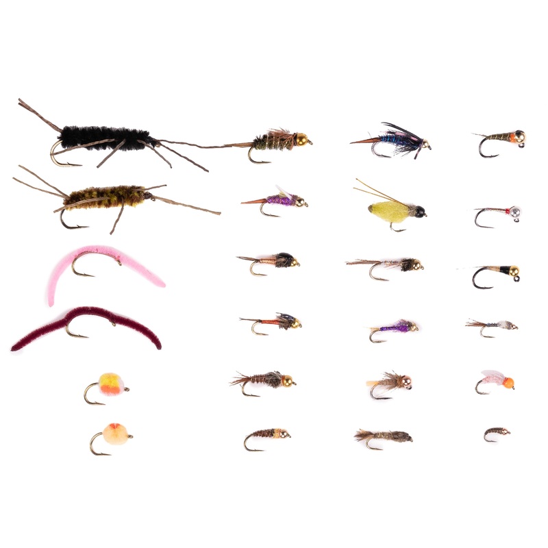 General Nymphs Fly Assortment|12 Flies|18 Flies|24 Flies