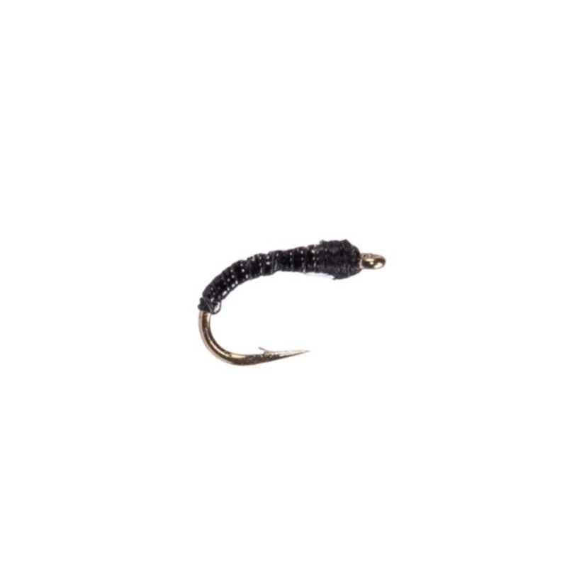 Pure Midge Larva – Black – Size 20