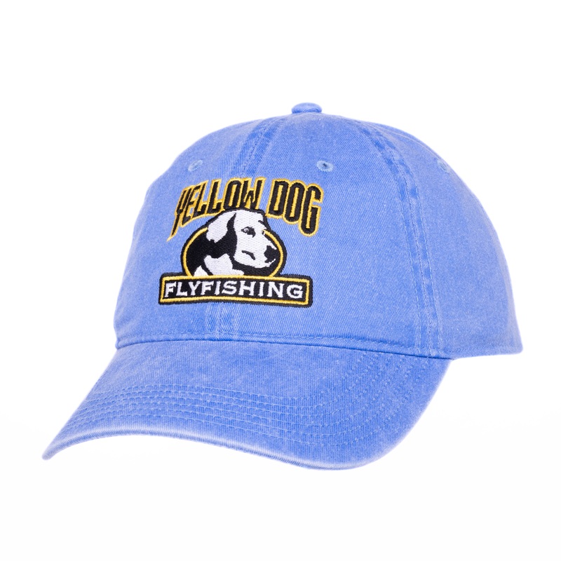 Yellow Dog Hat – Washed Columbia Blue
