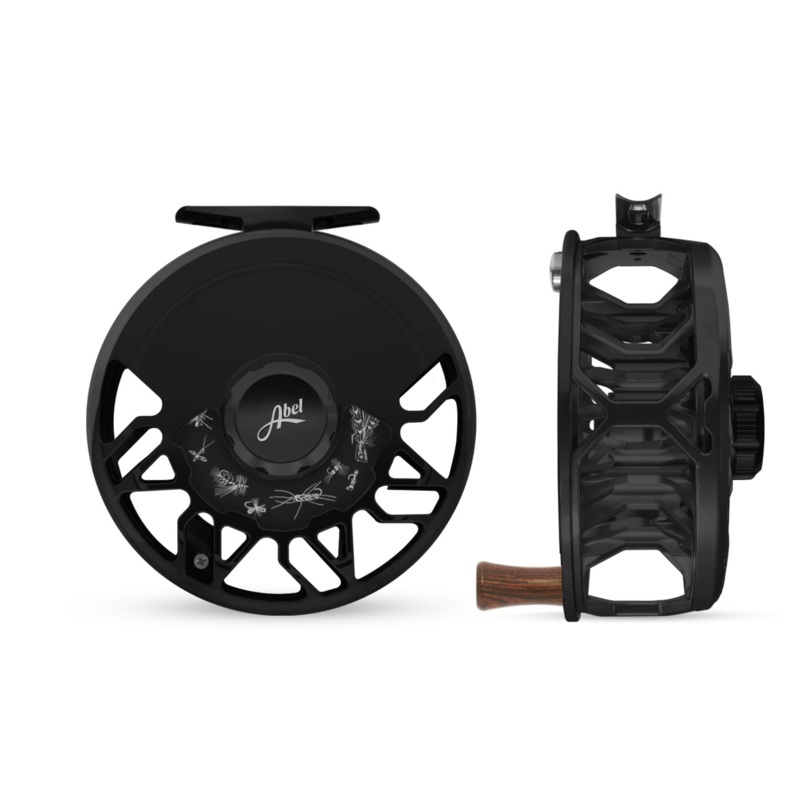 Abel ROVE – Ported Black/Trout Flies – Size 4/6