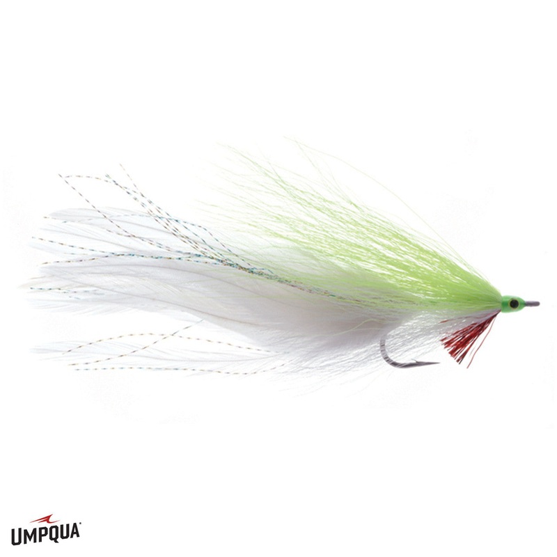 Big Fish Deceiver – Chartreuse/White – Size 3/0