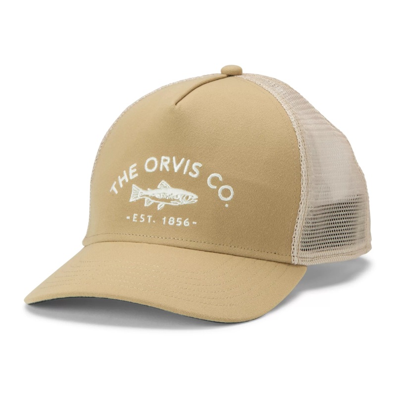 Orvis Orvis Co. Trucker Hat – Khaki