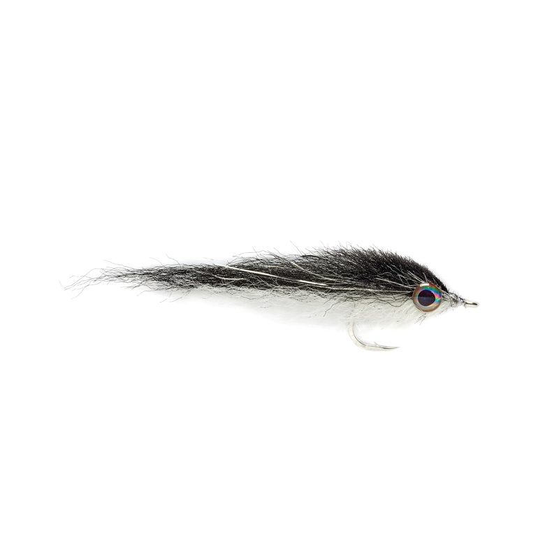 Salty Mullet – Black/White – Size 2/0
