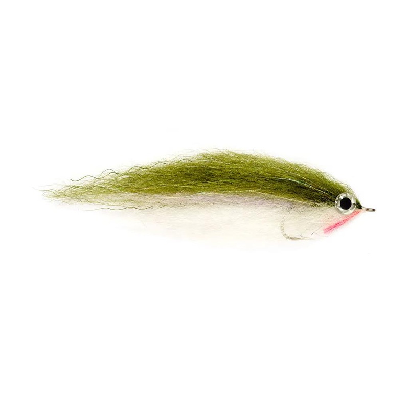 Salty Mullet – Olive/White – Size 2/0
