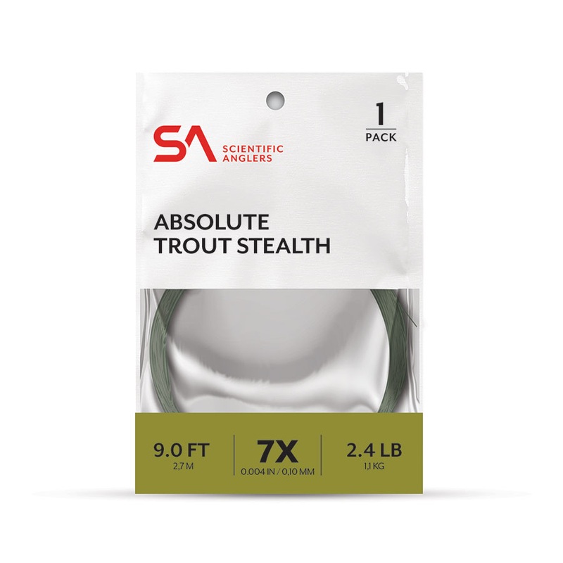 Scientific Anglers Absolute Trout Stealth 9′ Leader