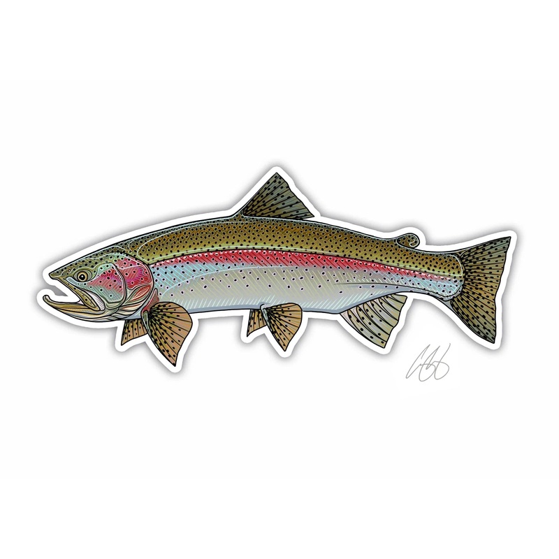 Underwood Rainbow Trout Sticker