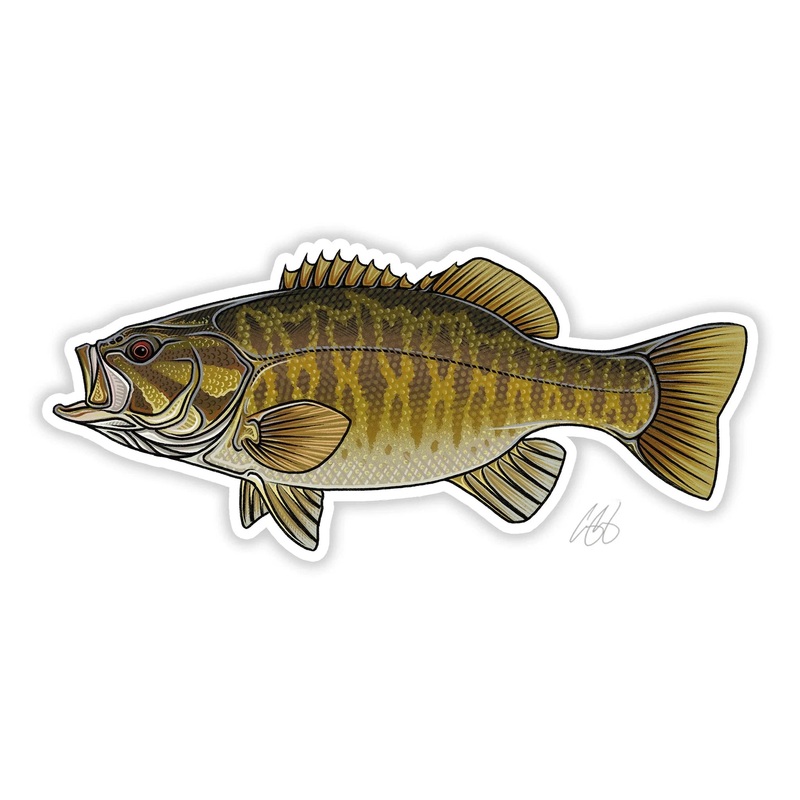 Underwood Smallmouth Sticker