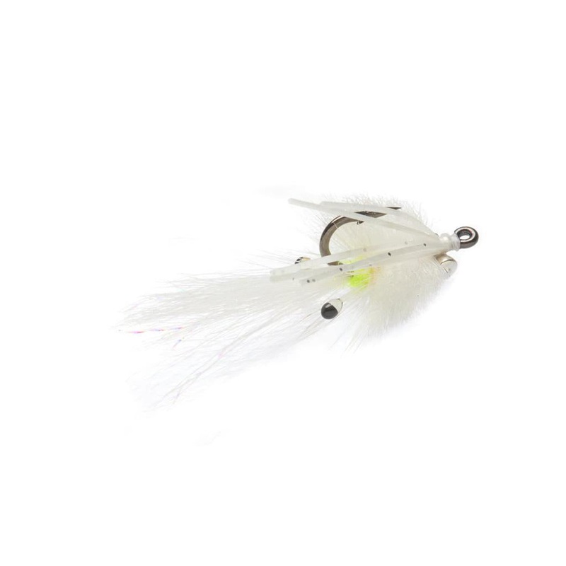 White’s Hooligan Crab – White – Size 4