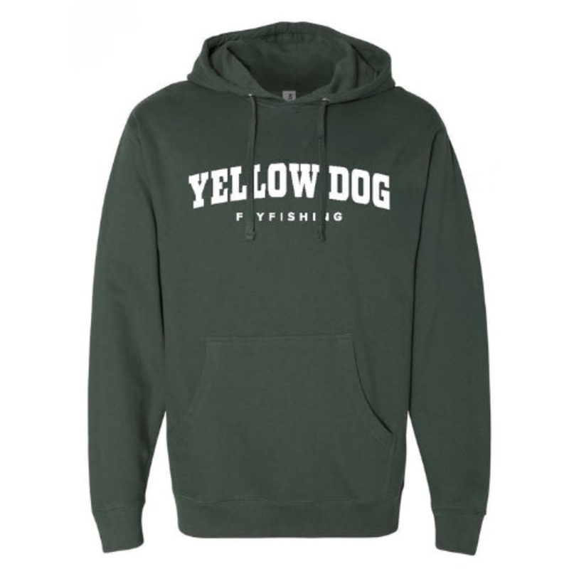 Yellow Dog Collegiate Hoodie – Aspen Green