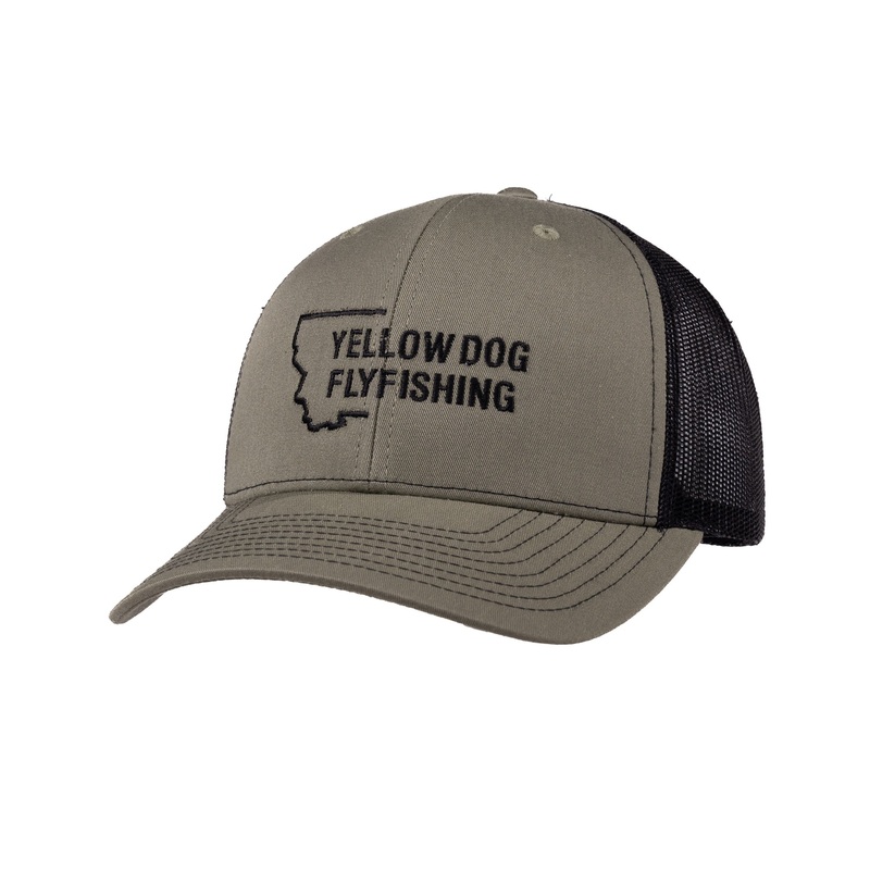 Yellow Dog Montana Crescent Hat – Loden/Black