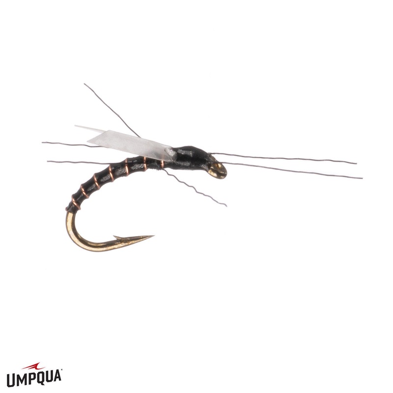 1 O’Clock Midge – Black – Size 20