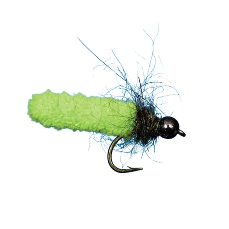 Bead Head Mop Fly – Chartreuse