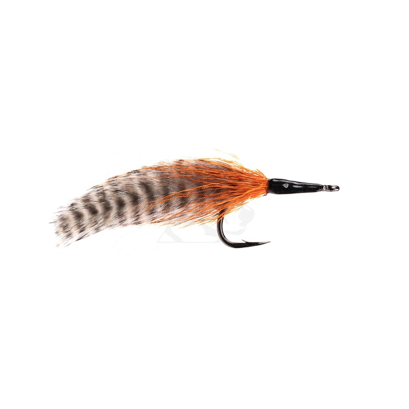 Cockroach – Orange/Grizzly|Size 1/0|Size 3/0