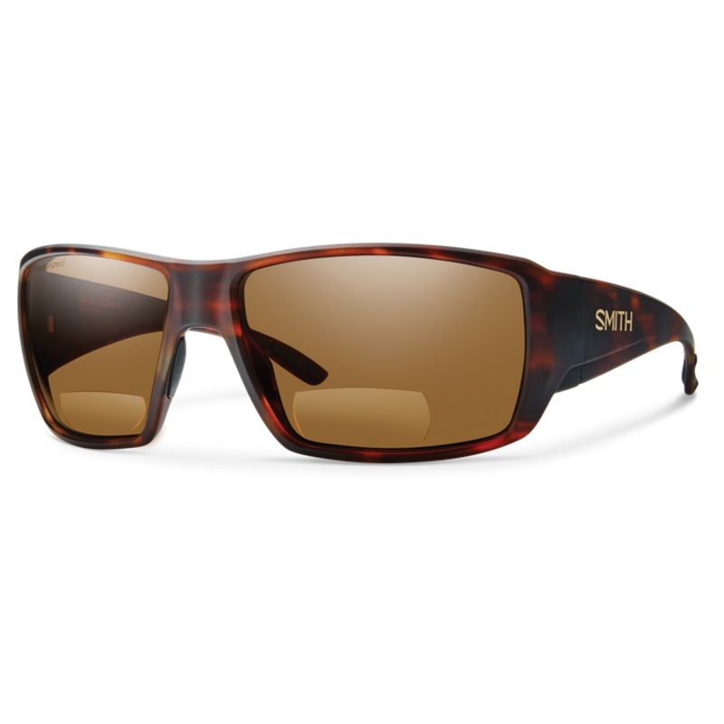 Smith Guide’s Choice Bifocals – Matte Havana/Polarized Brown +2.00