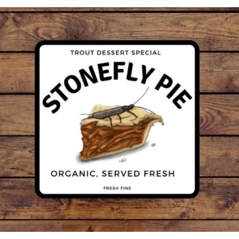 Stonefly Pie Sticker