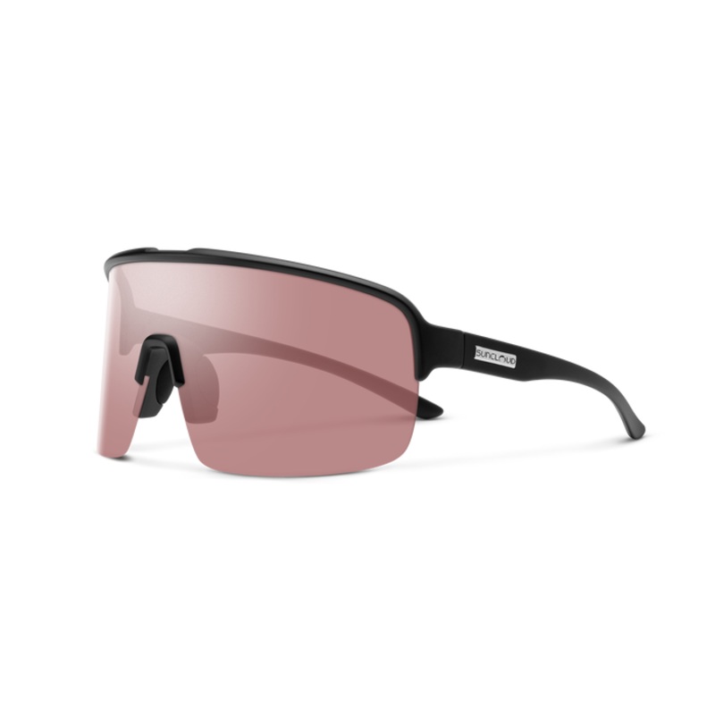 Suncloud Amplify – Matte Black/Polarized Low Light Rose