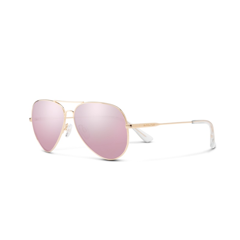 Suncloud Hard Deck – Rose Gold/Polarized Pink Gold Mirror