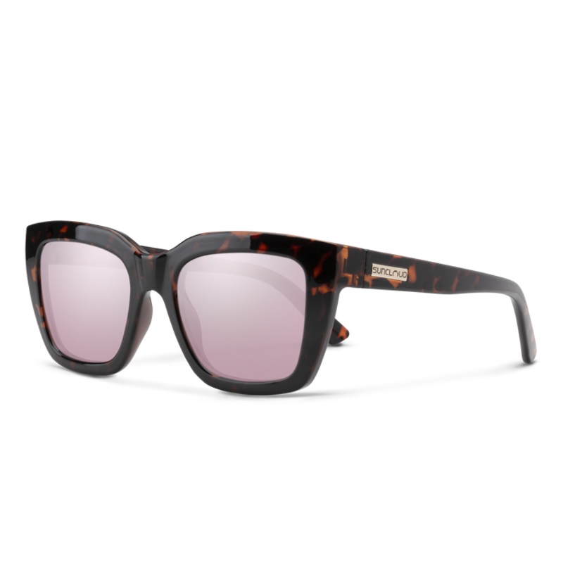 Suncloud Marion – Tortoise/Polarized Pink Gold Mirror