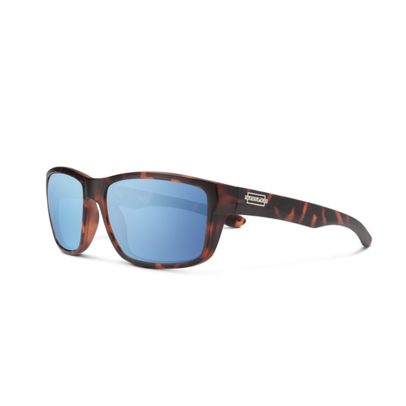 Suncloud Mayor – Matte Tortoise/Polarized Aqua Mirror