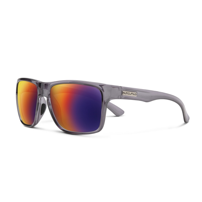 Suncloud Rambler – Transparent Gray/Polarized Plasma Mirror