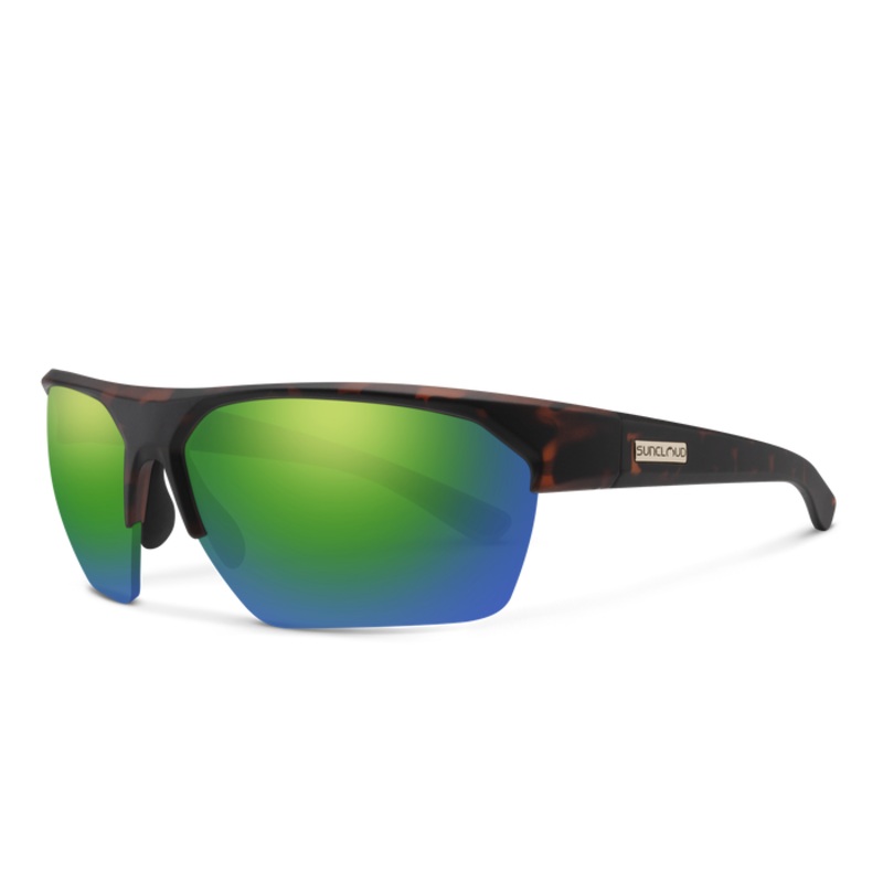Suncloud Rival – Matte Tortoise/Polarized Green Mirror
