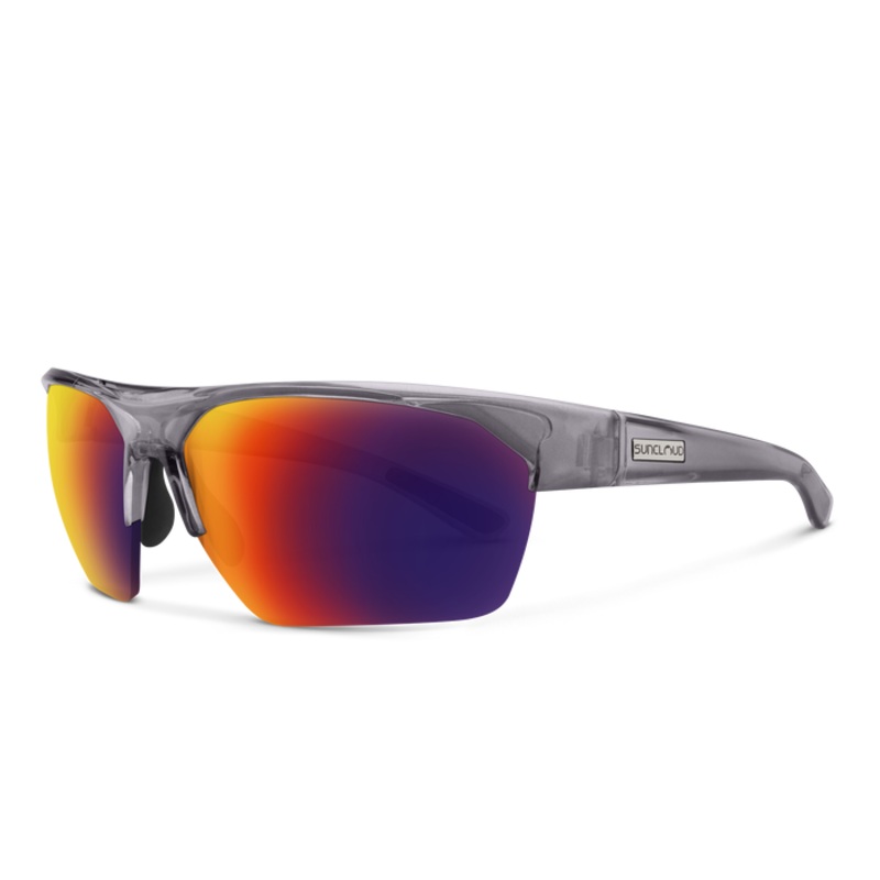 Suncloud Rival – Transparent Gray/Polarized Plasma Mirror