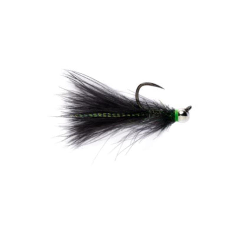 CDC Jig Streamer Minnow – Black