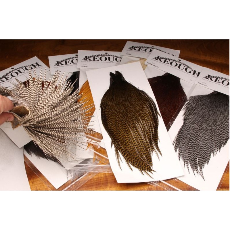 Keough Tyer’s Grade Full Cape|Black|Bleached Grizzly|Brown|Cream|Ginger|Grizzly|Grizzly Dyed Brown|Grizzly Dyed Dun|Grizzly Dyed Olive|Grizzly Dyed Tan|Light Dun|Medium Dun