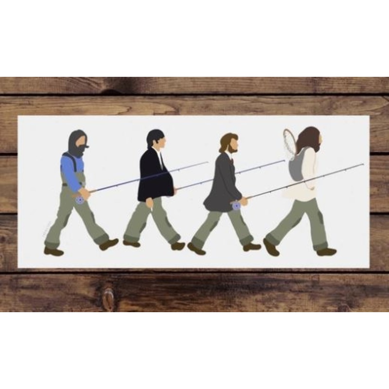 Road to the River Sticker