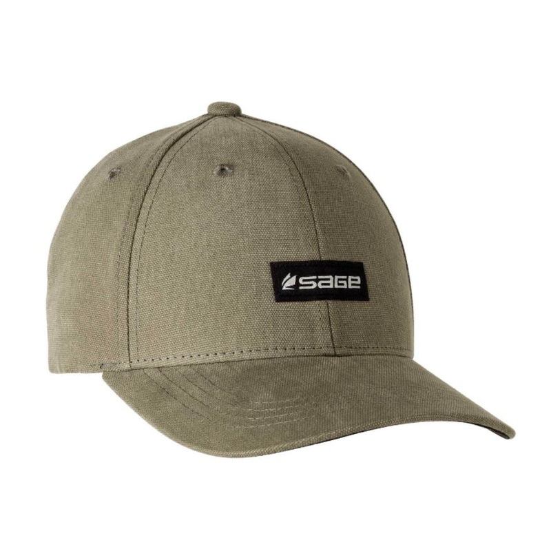 Sage 6-Panel Logo Hat – Olive