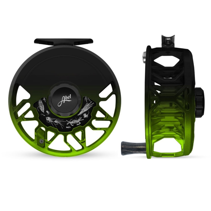 Abel Rove Reel – Black Fade Green