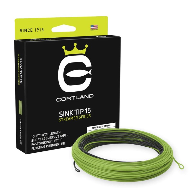 Cortland Streamer Sink Tip 15|WF5S/F|WF6S/F|WF7S/F|WF8S/F