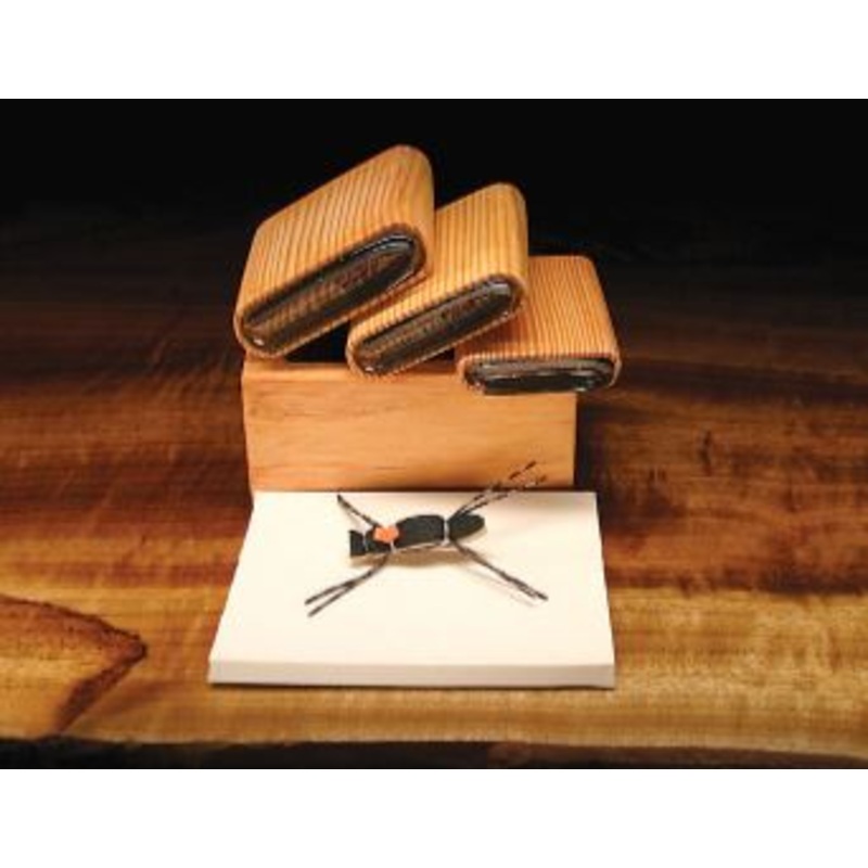 Chernobyl Style Tapered End Foam Body Cutter Complete Set of 3