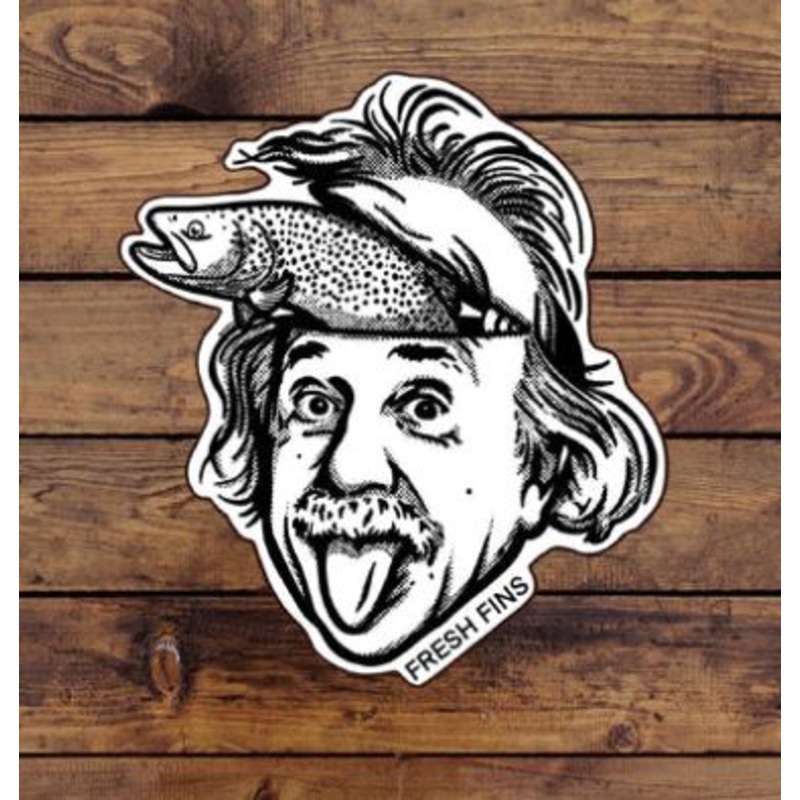 Fish For Brains Sticker